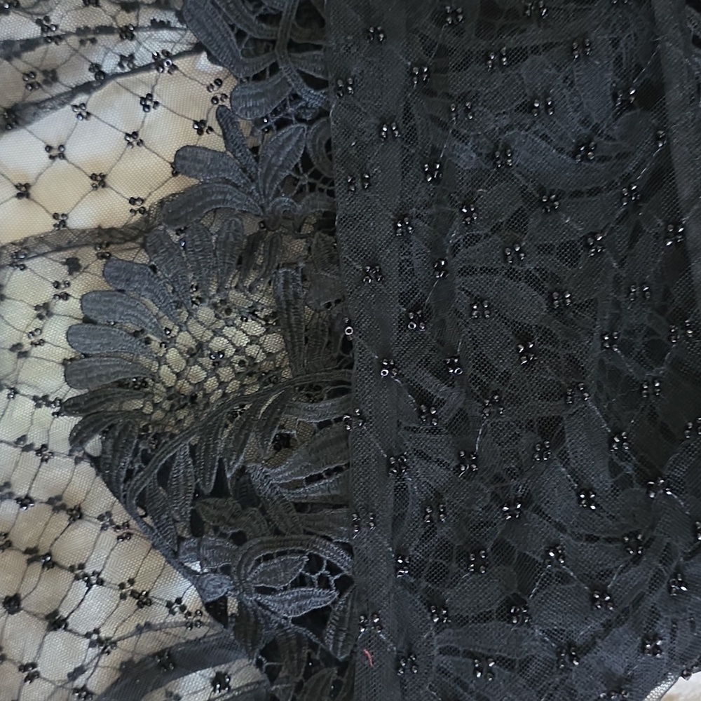 Self-Portrait Black Lace Blouse - Picture 5 of 9